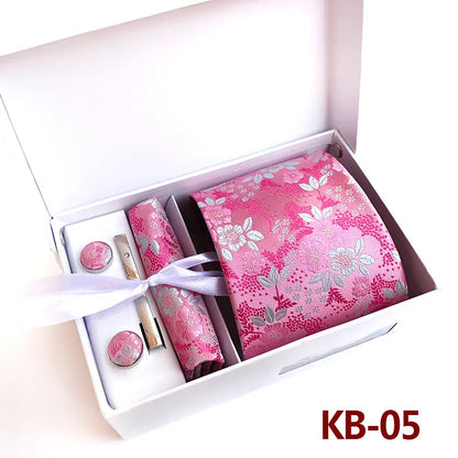 Coffret Cadeau Cravate Mariage Fleurie — vue 13