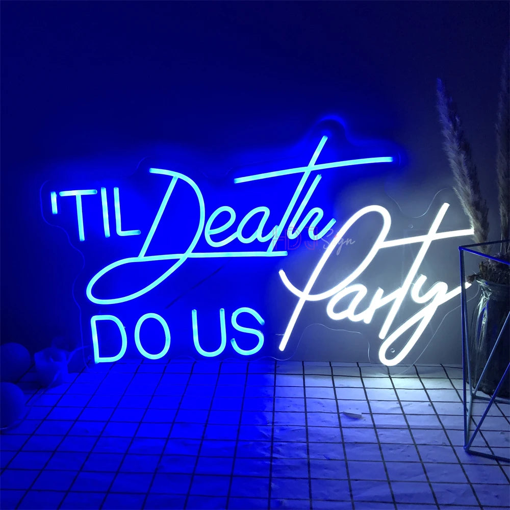 Néon Mariage LED Humoristique Mural — vue 9