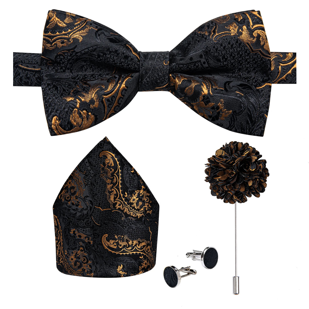 Nœud papillon mariage homme 4 pièces — vue 24
