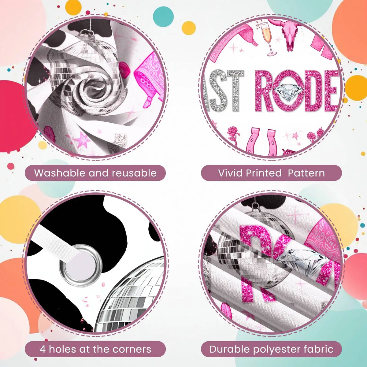 Toile de Fond EVJF Last Rodeo