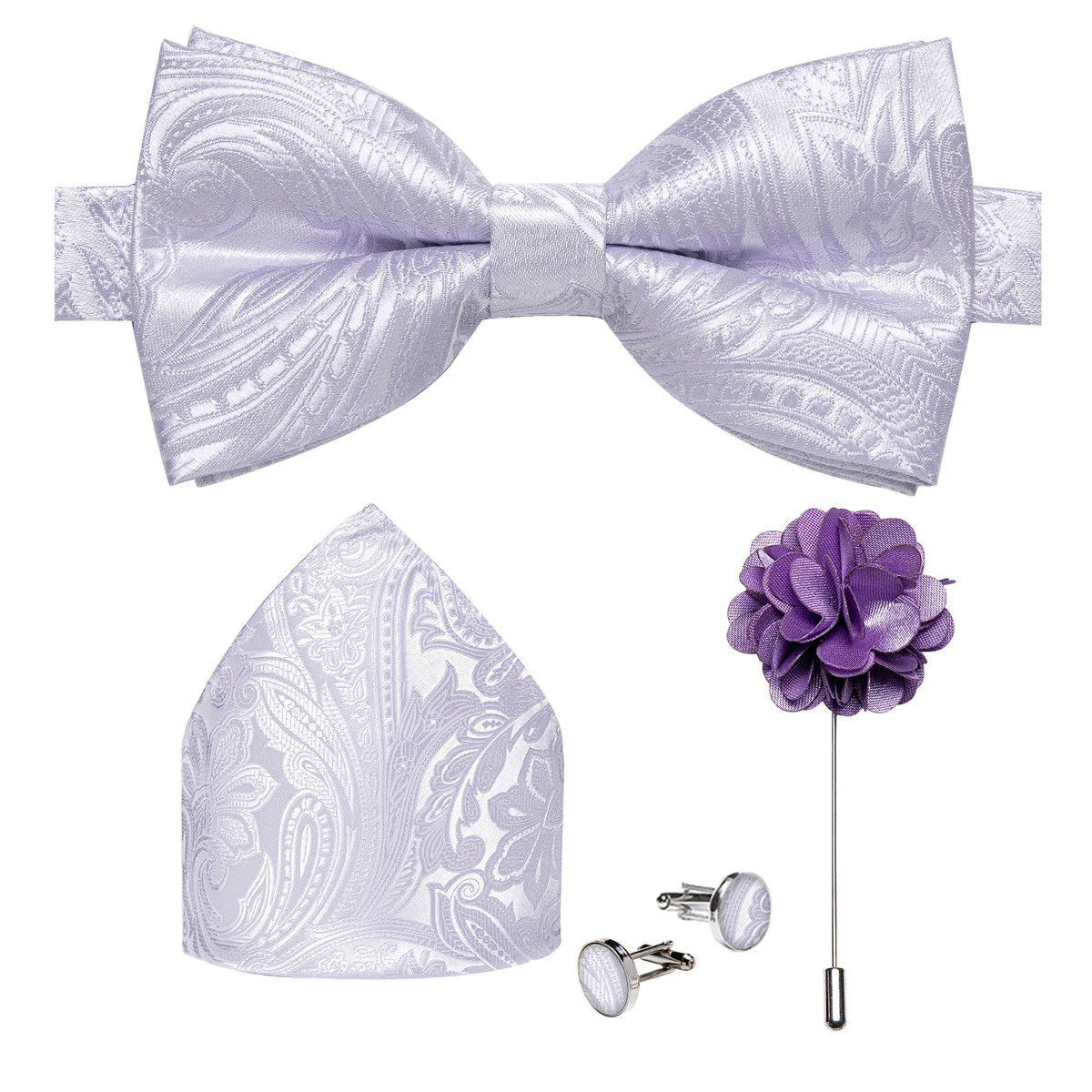Nœud papillon mariage homme 4 pièces — vue 69