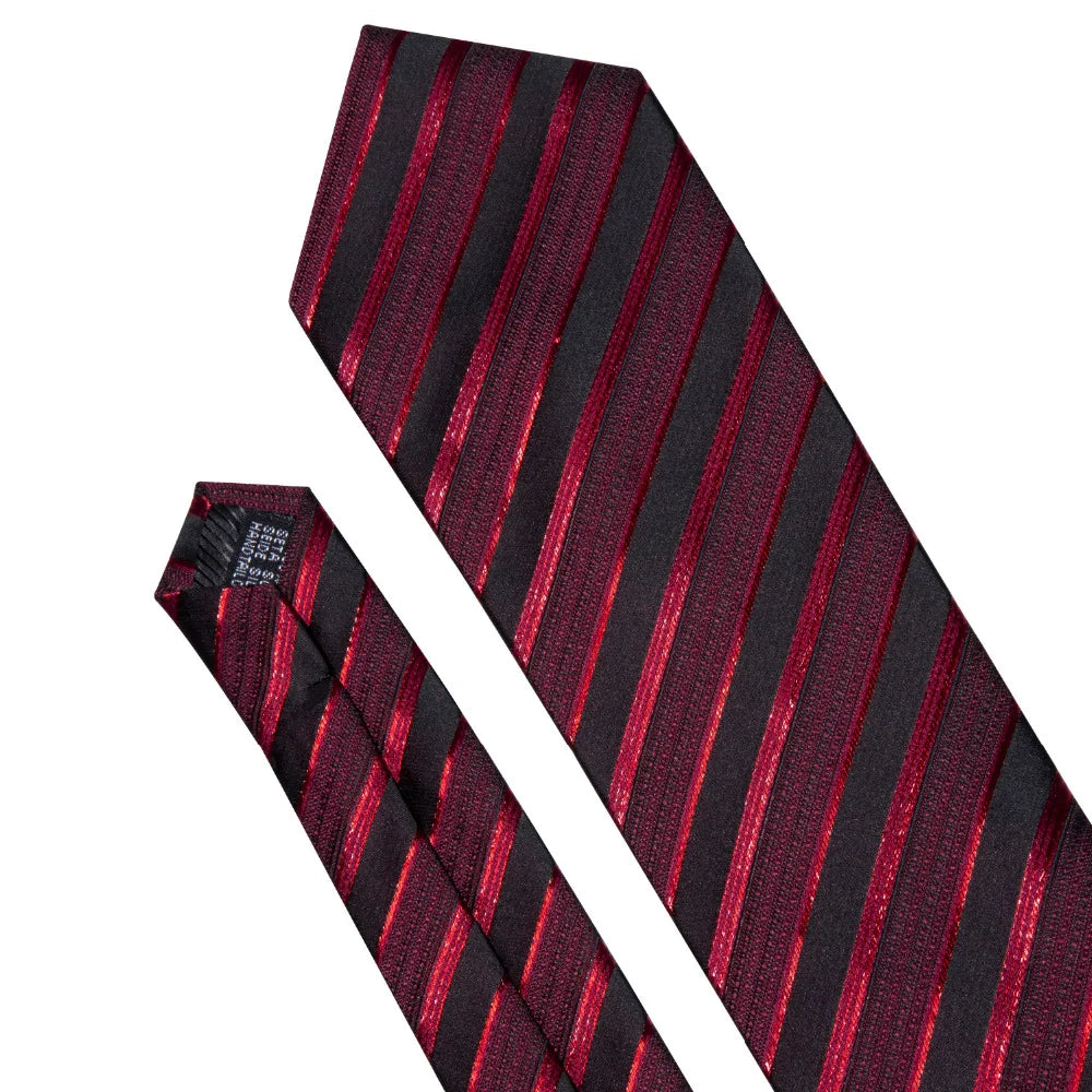 Cravate Mariage Homme Pochette et Manchettes — vue 6