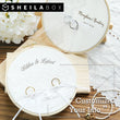 Coussin d'Alliance Perles et Dentelle