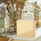 Urne mariage acrylique moderne à enveloppes