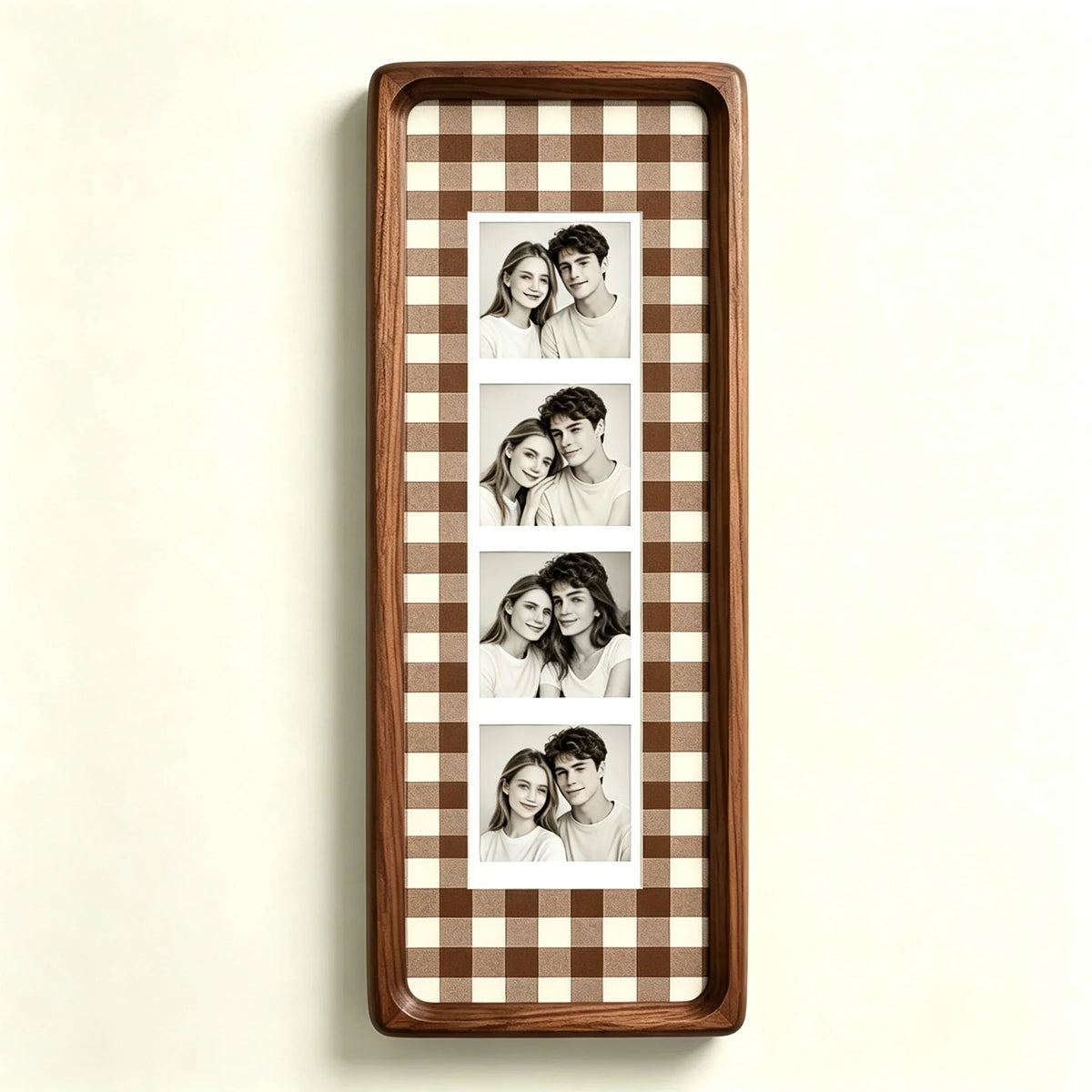 Cadre Photo Mariage Photobooth en Noyer — vue 10