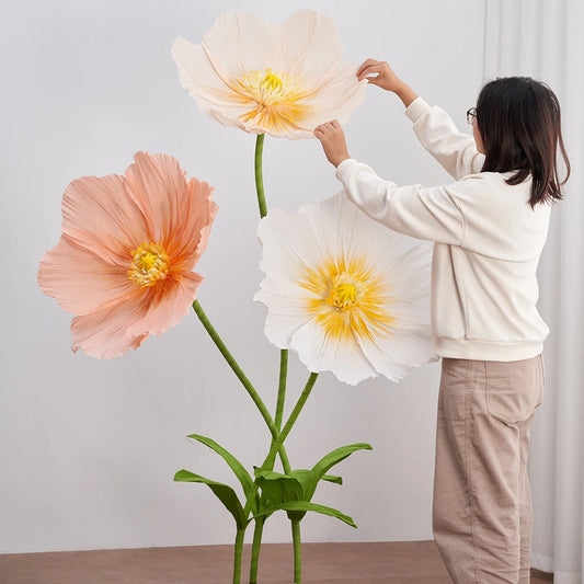 Grandes Fleurs Papier Artificielles