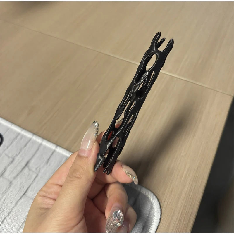 Bâton à souhait noir cadeau invité mariage