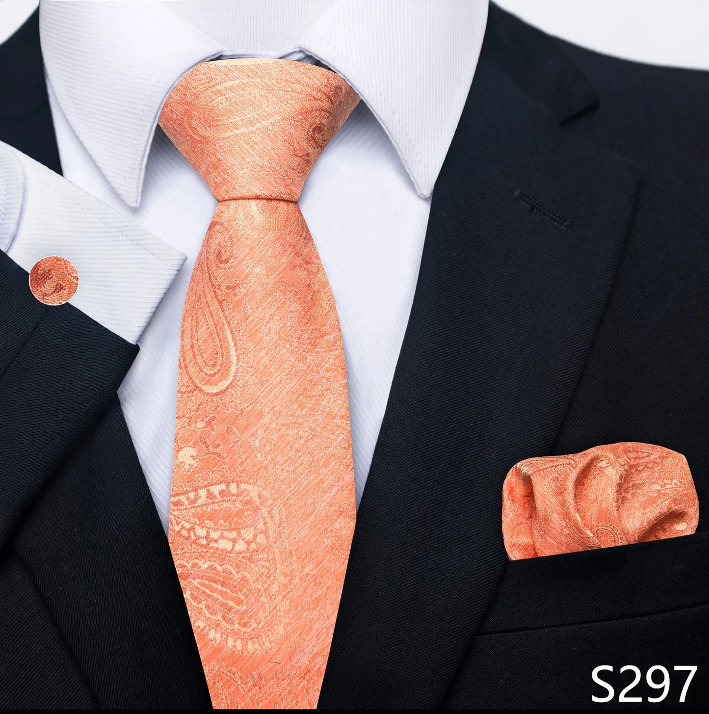 Coffret cravate mariage homme et pochette