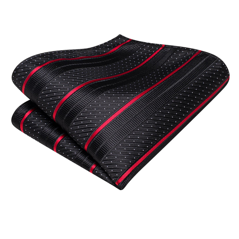 Coffret Cravate Mariage Homme avec Pochette et Manchettes — vue 5