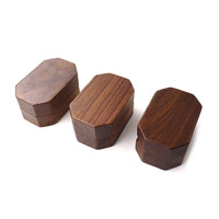 Boîte alliance noyer polygonale vintage — vue 5