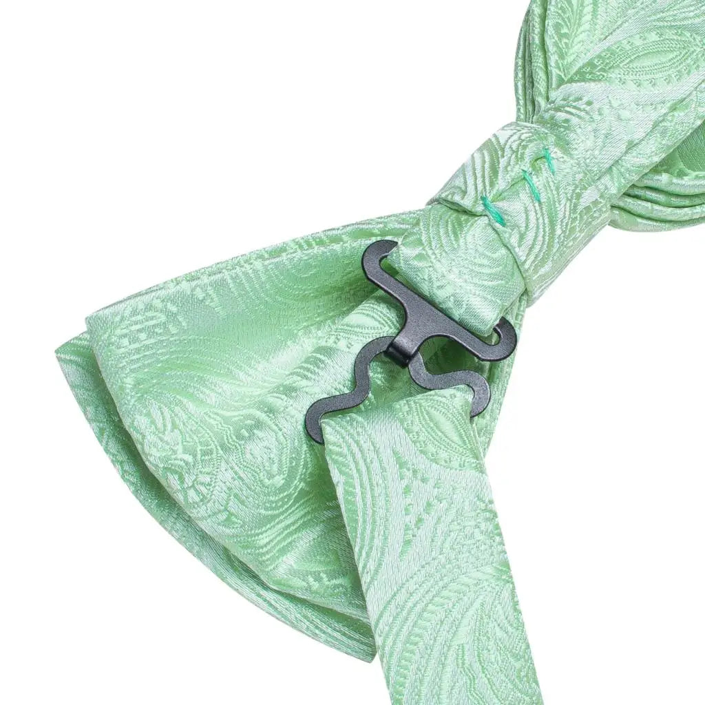 Coffret nœud papillon mariage homme vert