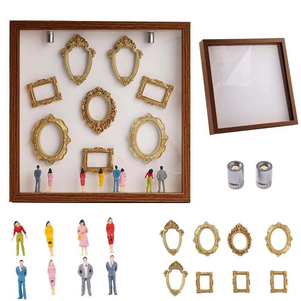 Boîte Souvenir Mariage Vitrine Miniature