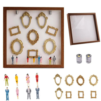 Boîte Souvenir Mariage Vitrine Miniature