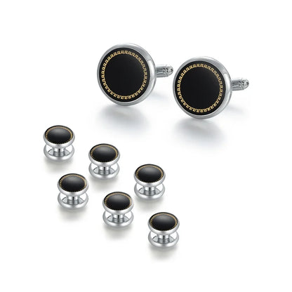Boutons de Manchette Mariage et Plastron