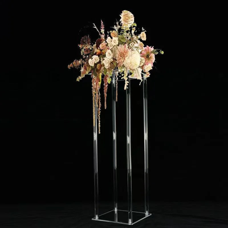 Colonne Centre de Table Mariage Acrylique Transparente