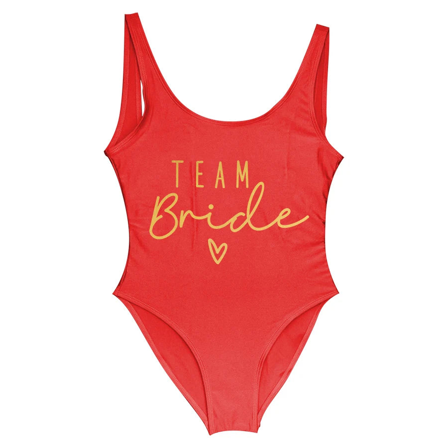Maillot de bain EVJF Team Bride