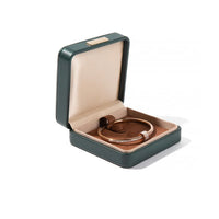 Boîte bague simili cuir boucle dorée — vue 11
