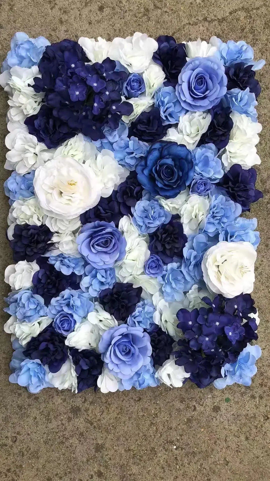 Mur de Roses Artificielles Mariage — vue 7