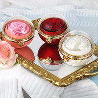Écrin bague rose éternelle rotatif