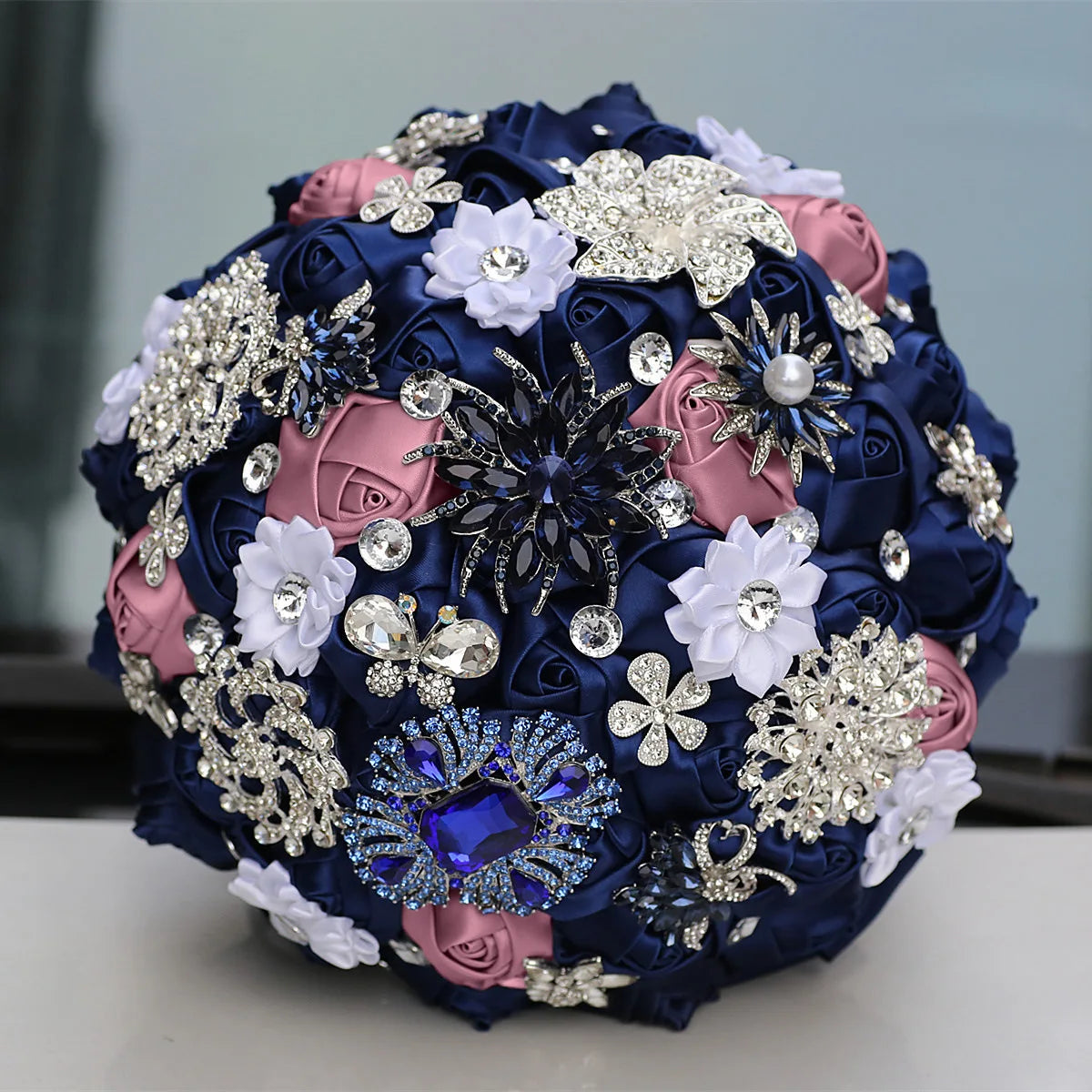 Bouquet de Mariée Broche Papillon