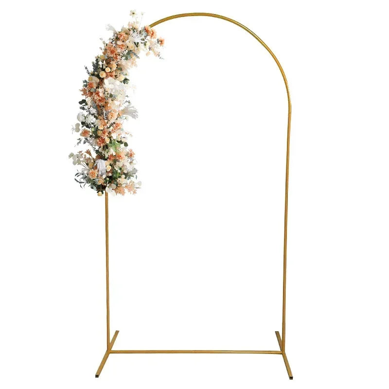 Arche Mariage Ogive Métal Doré