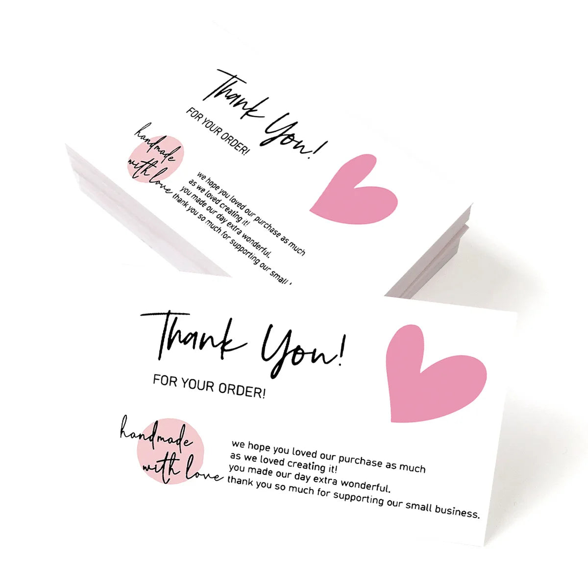 Carte Remerciement Mariage Petit Format — vue 6