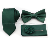 Coffret Nœud Papillon et Cravate Mariage — Coloris N° 6