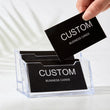 Carte remerciement mariage personnalisée avec boîte acrylique