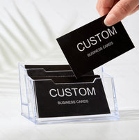 Carte remerciement mariage personnalisée avec boîte acrylique
