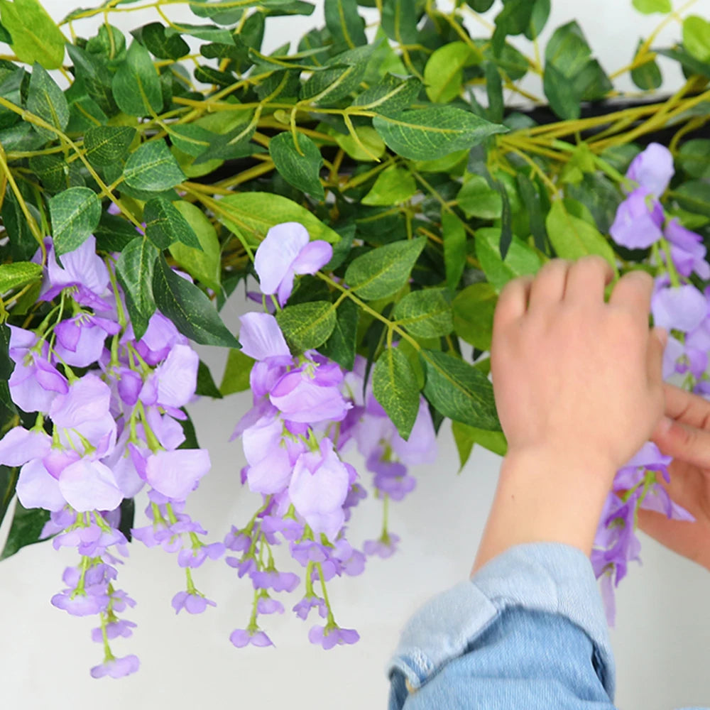 Guirlandes de Glycine Artificielle Mariage — vue 3