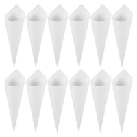 Cône à pétales mariage fleurs séchées — vue 2