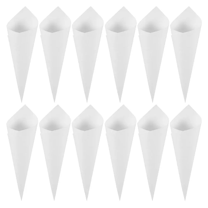 Cône à pétales mariage fleurs séchées — vue 2