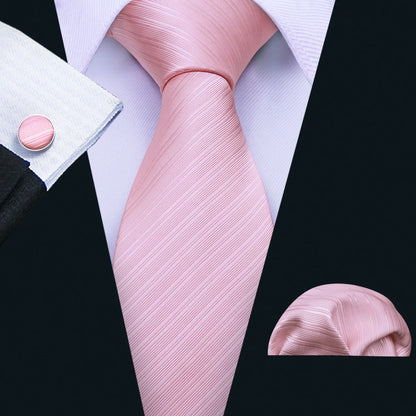 Cravate Mariage Homme Pochette et Manchettes — vue 29
