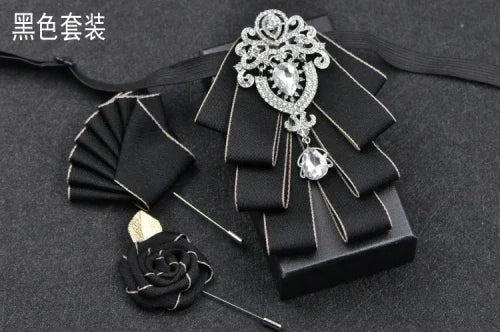 Nœud papillon mariage rubans style anglais — vue 25