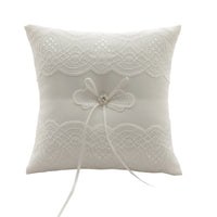 Coussin alliance poche brodée rubans — vue 4