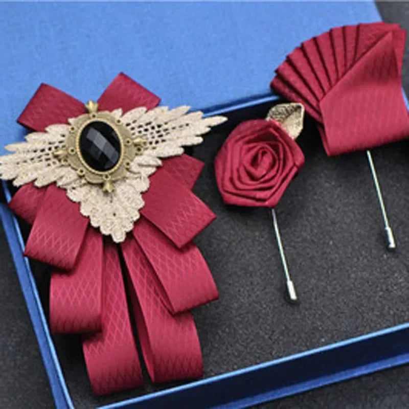 Nœud Papillon Mariage Broche Strass