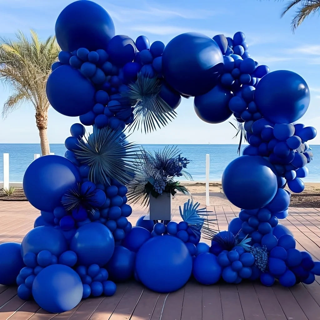 Kit Arche Ballon Mariage Bleu Roi
