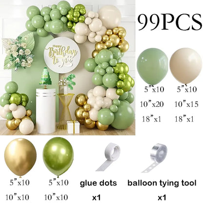 Arche ballon mariage guirlande 17 coloris au choix