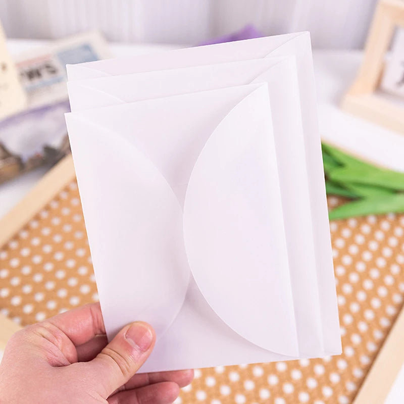 Enveloppes translucides pour faire-part mariage