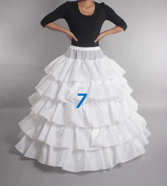 Jupon Robe de Mariée 9 Silhouettes