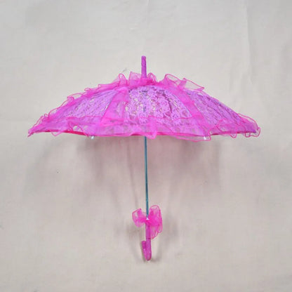 Ombrelle Mariage Dentelle à Volants