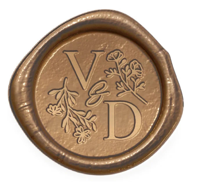 Cachet de Cire Mariage Personnalisé