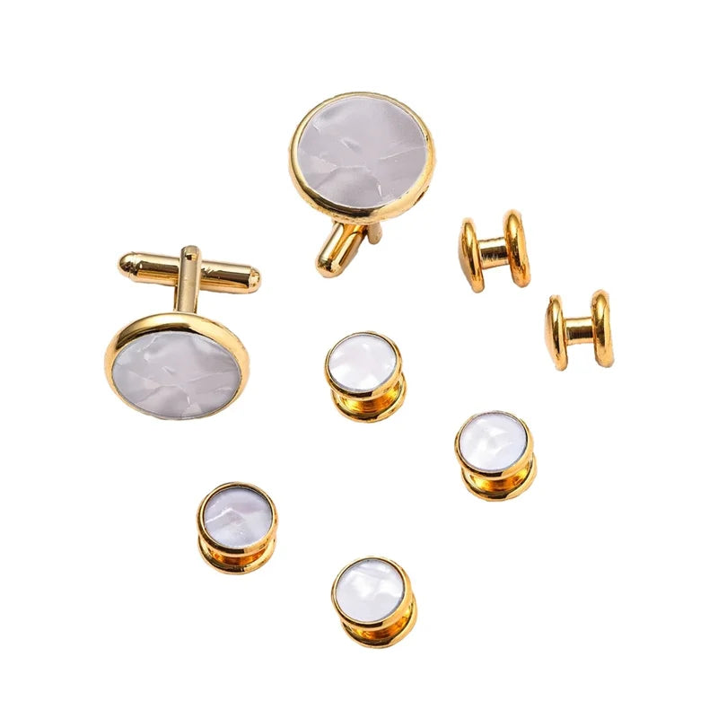 Boutons de Manchette Mariage et Plastron