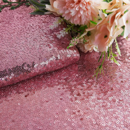 Nappe Ronde à Sequins Mariage — vue 3