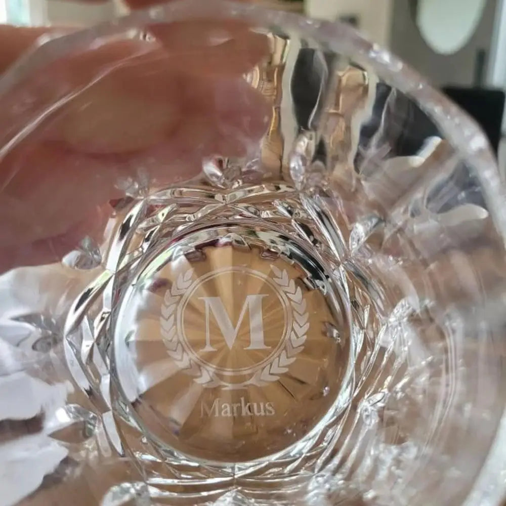 Verre à whisky gravé cadeau témoin — vue 5