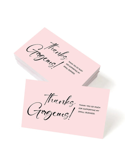 Carte Remerciement Mariage Petit Format — vue 9