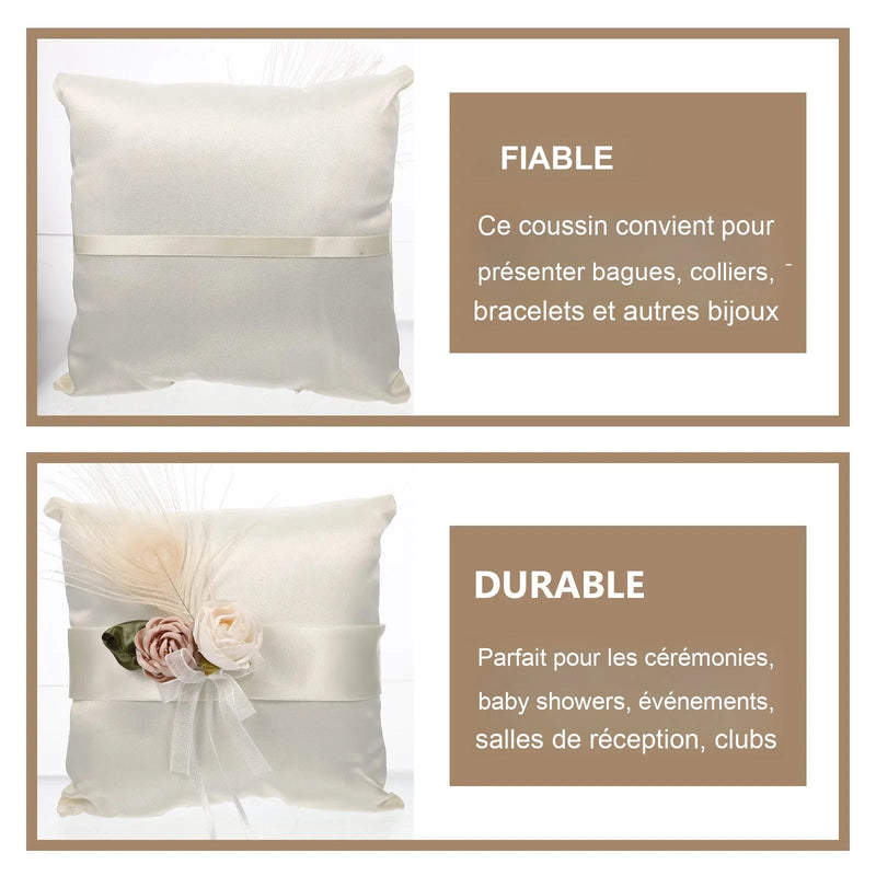 Coussin porte alliance pour cérémonie — vue 2