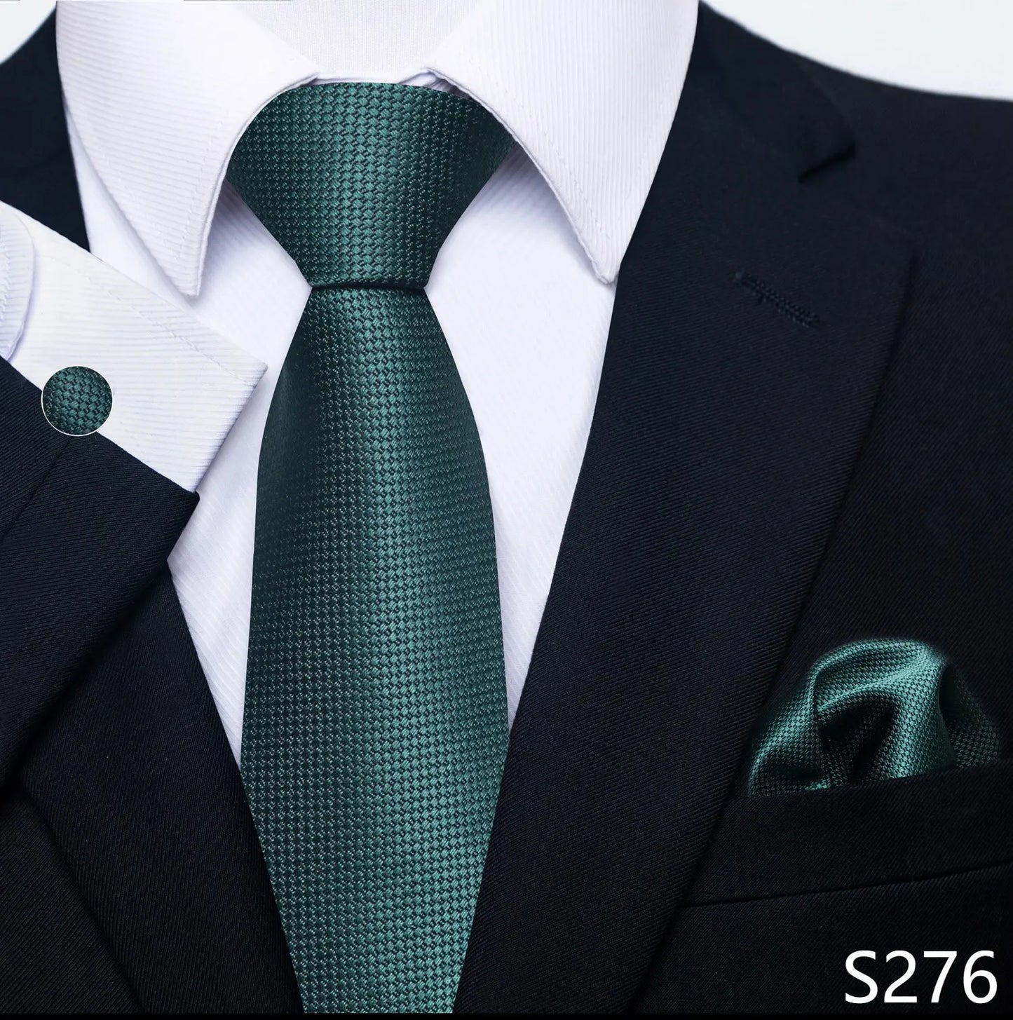Coffret cravate mariage homme et pochette