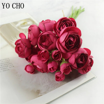 Bouquet de mariée 24 roses artificielles — vue 8