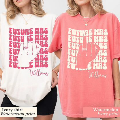 T-shirt EVJF Personnalisé Future Mrs